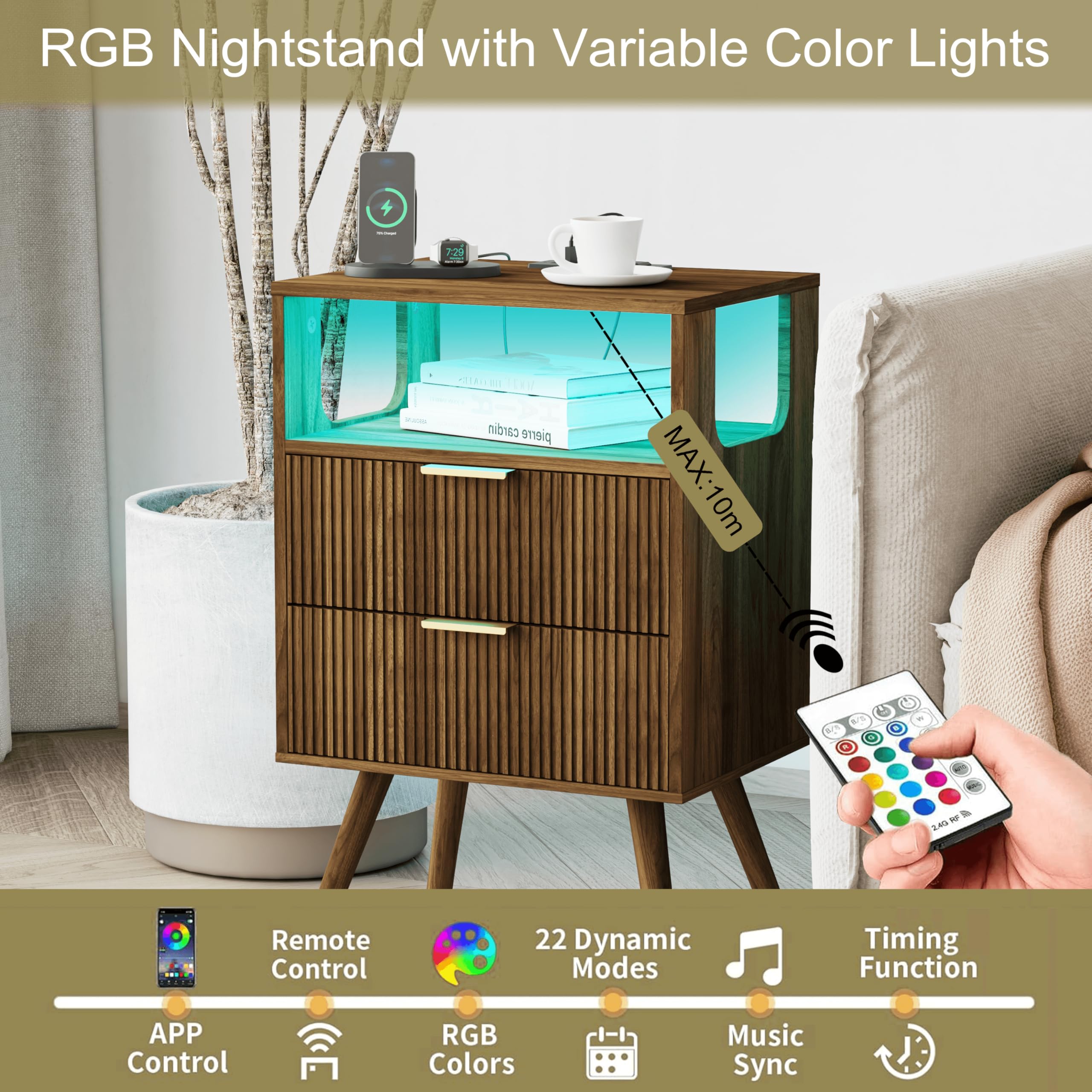 Compact footprint fits small spaces and tight corners.