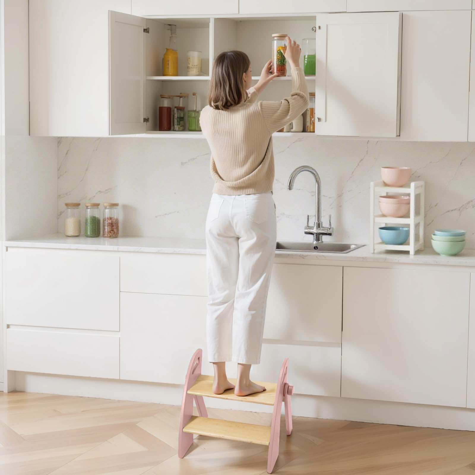 Joothlin kitchen and closet use enables everyday task help.