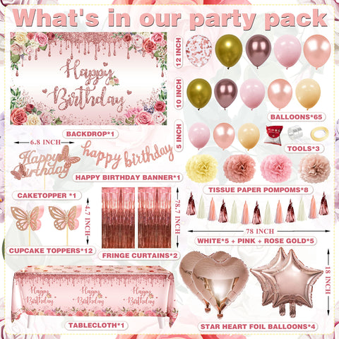 JOPHMO floral backdrop in pink theme ideal for photoshoots
