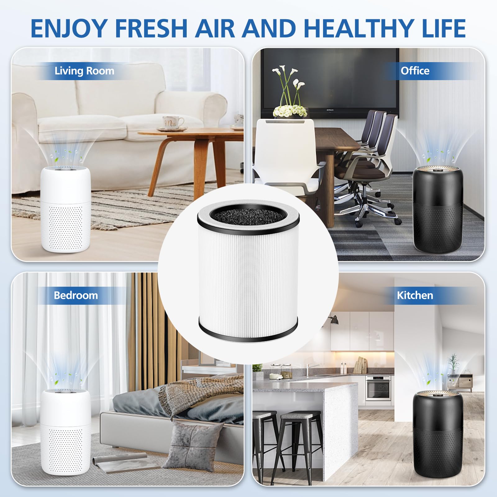 JORAIR P60 packaging shows new filters ready for installation