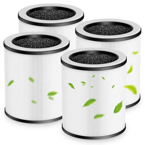 JORAIR P60 4-pack replacement filters for compatible purifiers deliver ongoing clean air