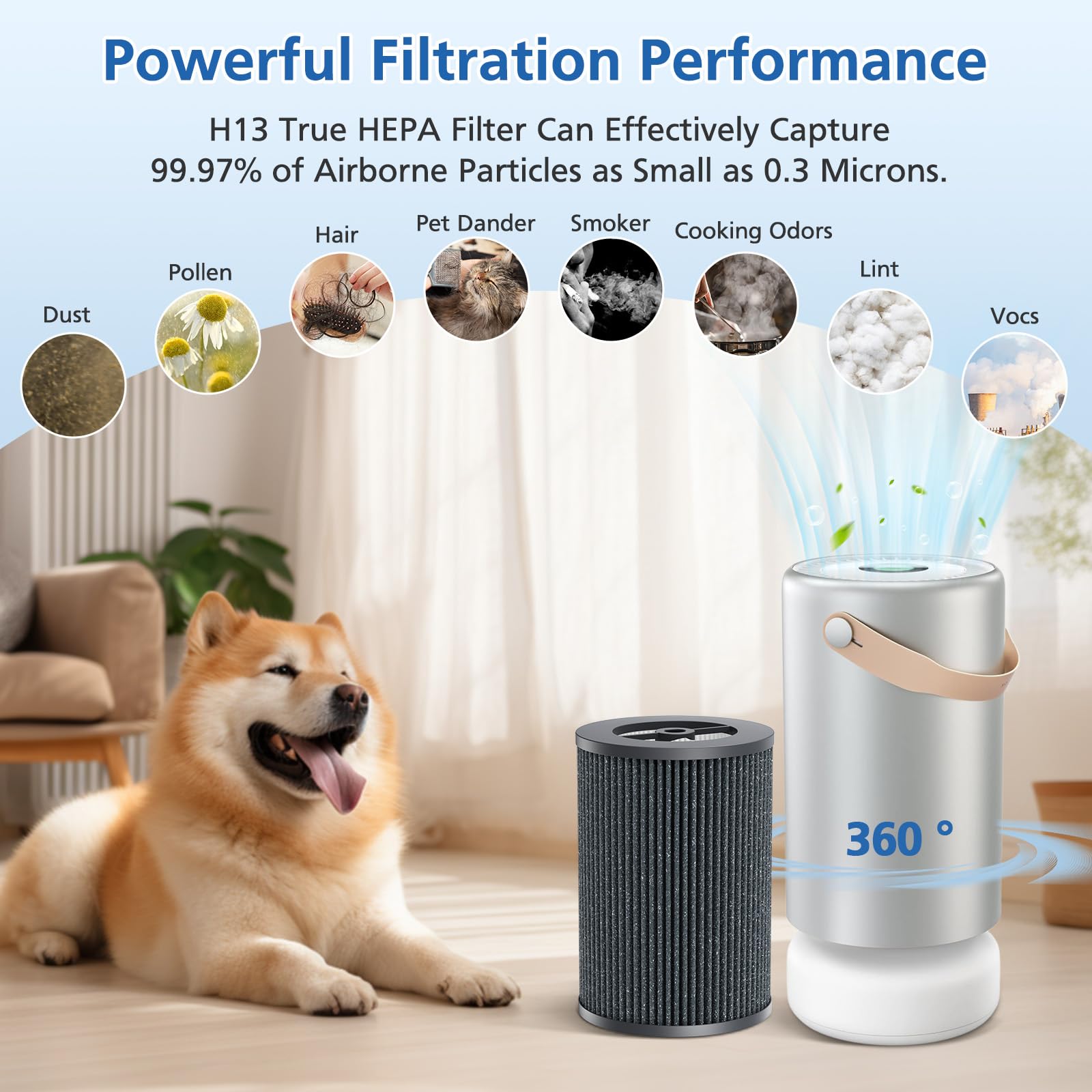 Eco-friendly FSC-certified paper used in JORAIR filter.