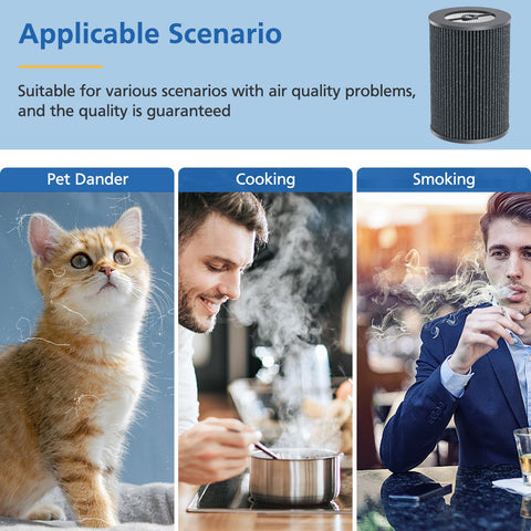 24-hour customer support promise for JORAIR Air Pro filter replacements.