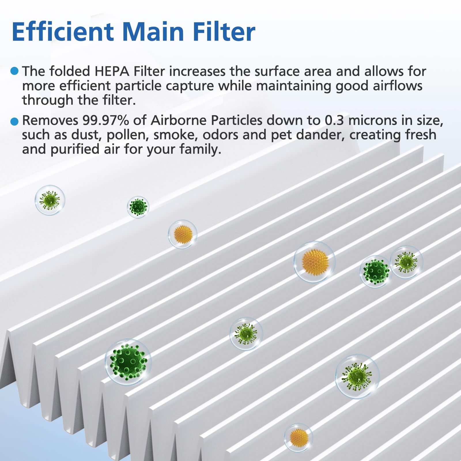 JORAIR AQ8/Q8 compatible filter for seamless replacement and efficiency