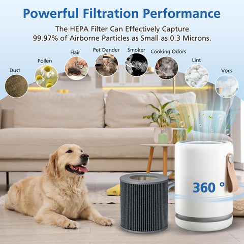 Easy tool-free replacement for quick, mess-free filter changes.