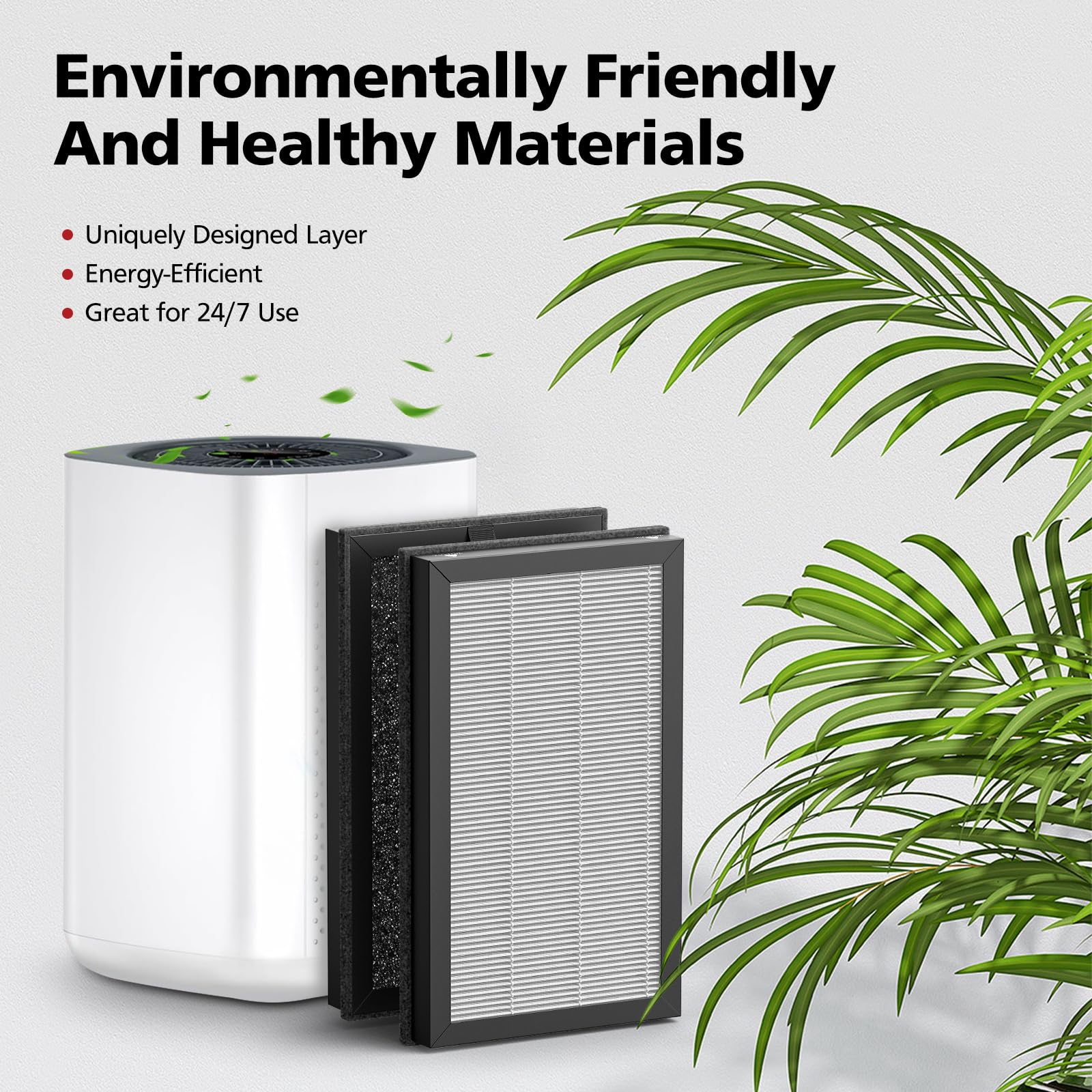 Eco-friendly materials used in JORAIR PM1240B AP2 filter kit