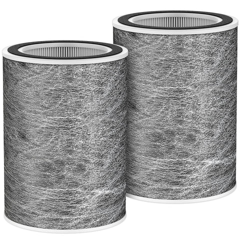 JORAIR HP202 replacement filter pack close-up shows multi-layer filtration for cleaner air.