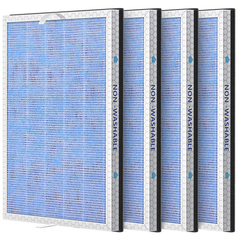 JORAIR MSA3S HEPA filter 4-pack with 3-in-1 design for improved air quality.