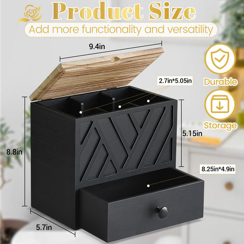 Jorkol anti-slip-pads keep the box steady on countertops