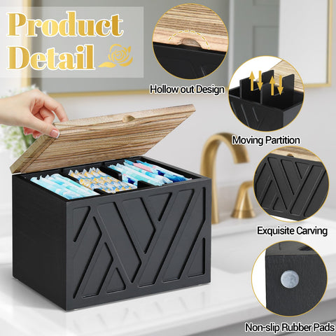 Jorkol anti-slip pads keep the unit secure on bathroom surfaces.