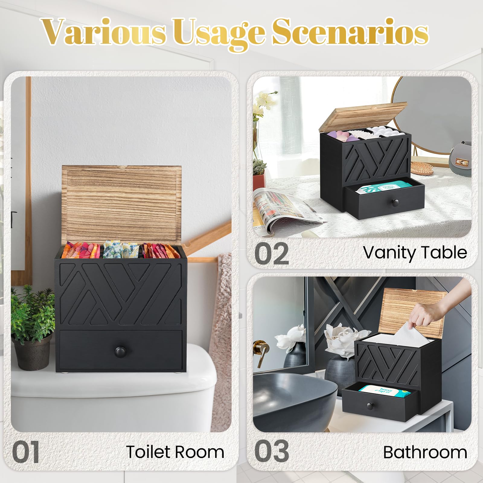 Jorkol top-lid-groove surface doubles as small-item shelf