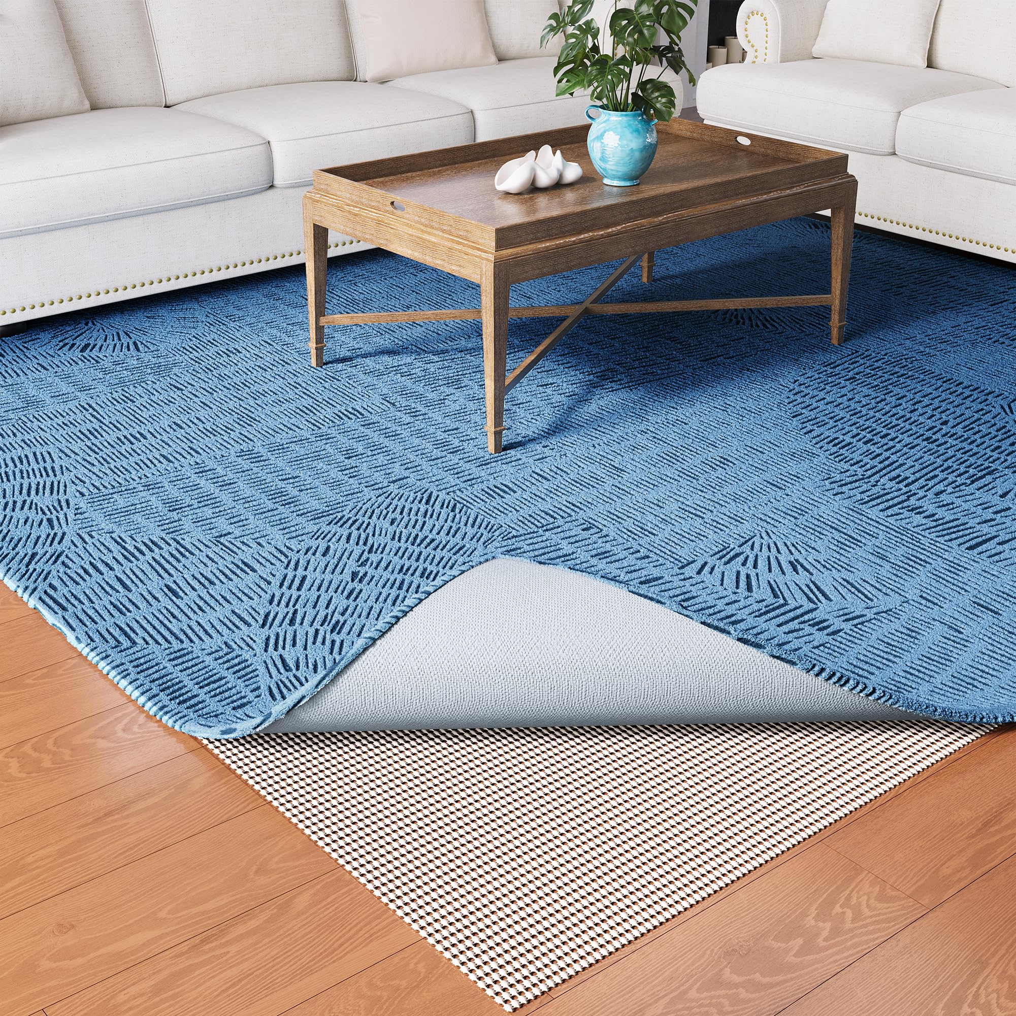 Jorvila durable cushioning helps carpets endure daily use.