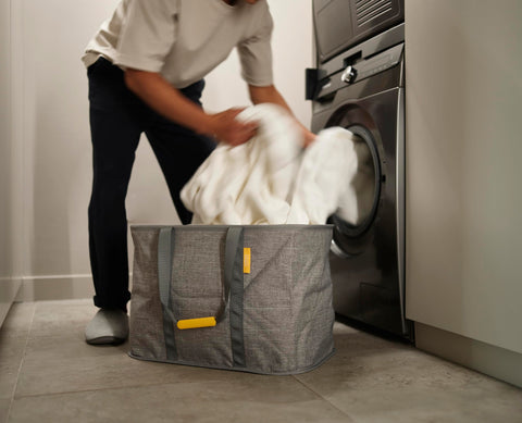 Joseph Joseph Hold-All Max open, ready for easy transport and loading.