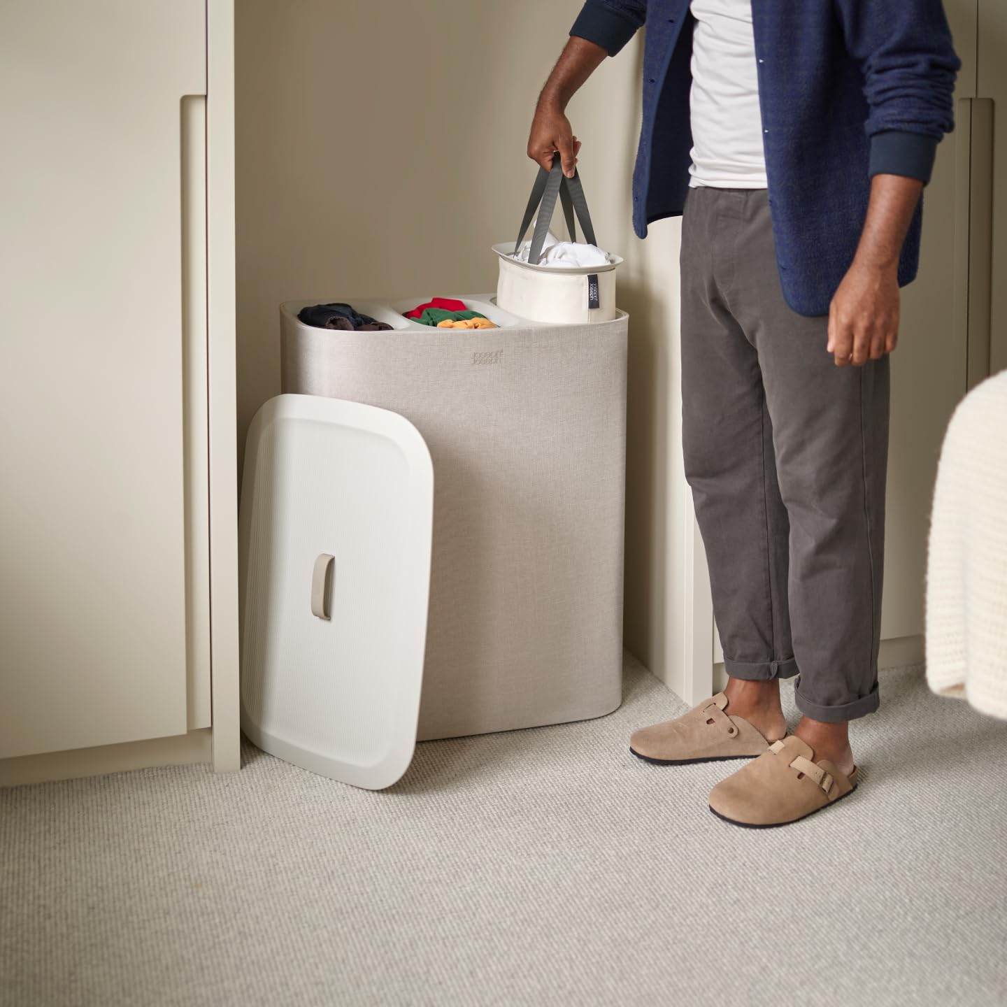 Joseph Joseph Tota Trio three compartments for fabric separation