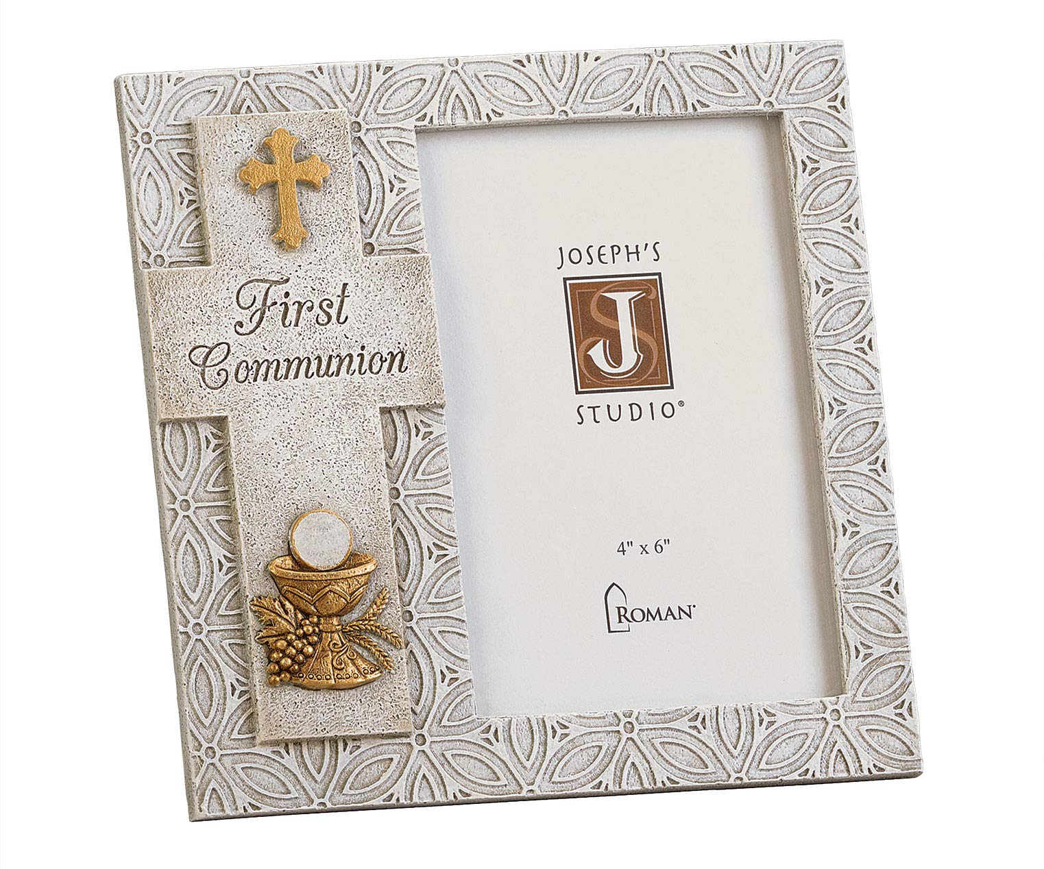 Joseph's Studio First Communion frame for 4x6 photo, durable display for cherished memories.