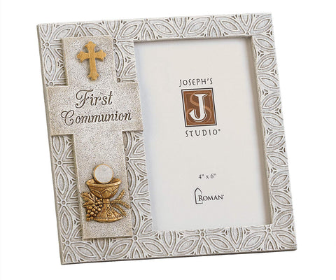 Joseph's Studio First Communion frame for 4x6 photo, durable display for cherished memories.