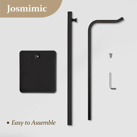 Josmimic purse holder stand in-store setup showcases professional bag presentation