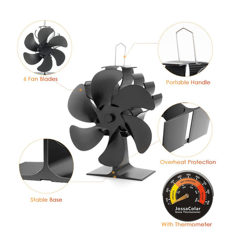 JossaColar warm air diffusion improves room comfort