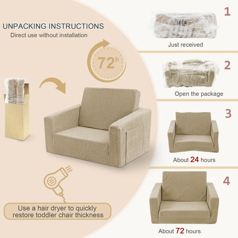 Jouha removable cover is machine washable for easy upkeep.