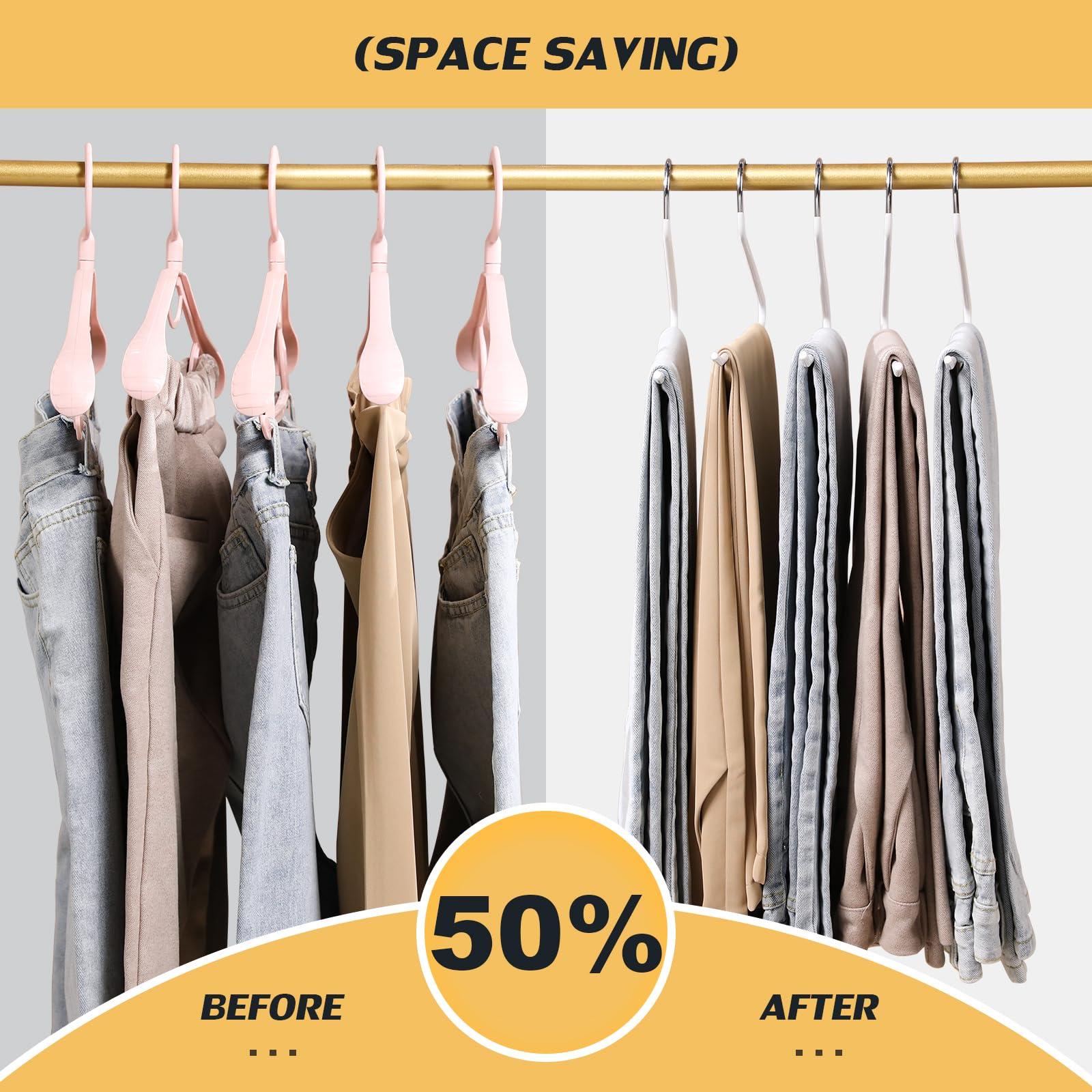 Joybos compatible with jeans, trousers, leggings, and skirts.