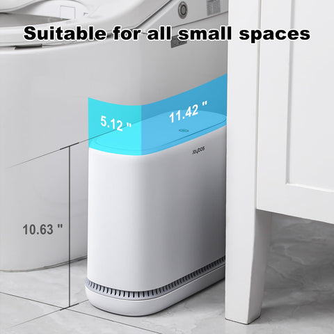 JOYBOS 10L capacity fits beside cabinets and in narrow spaces.