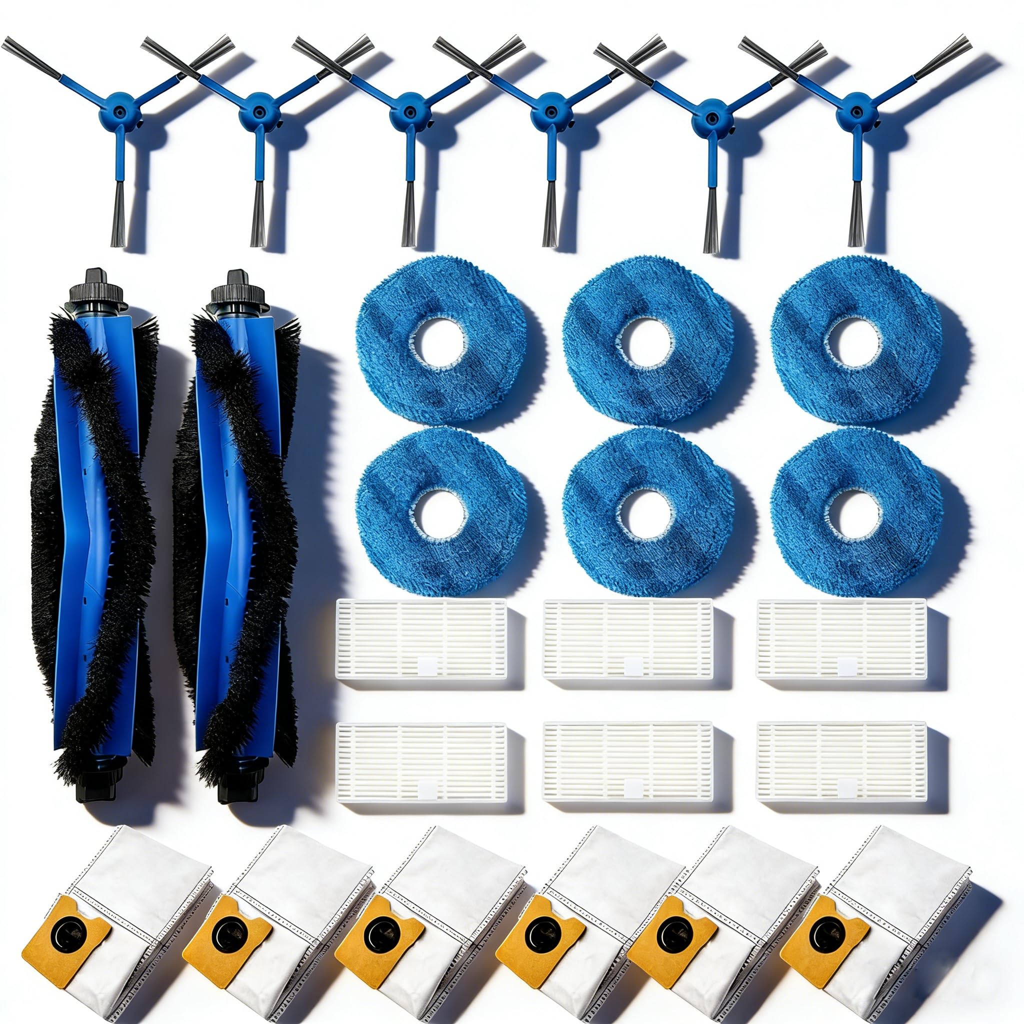 JoyBros Omni S1 Pro main brush for thorough dust pickup and improved suction