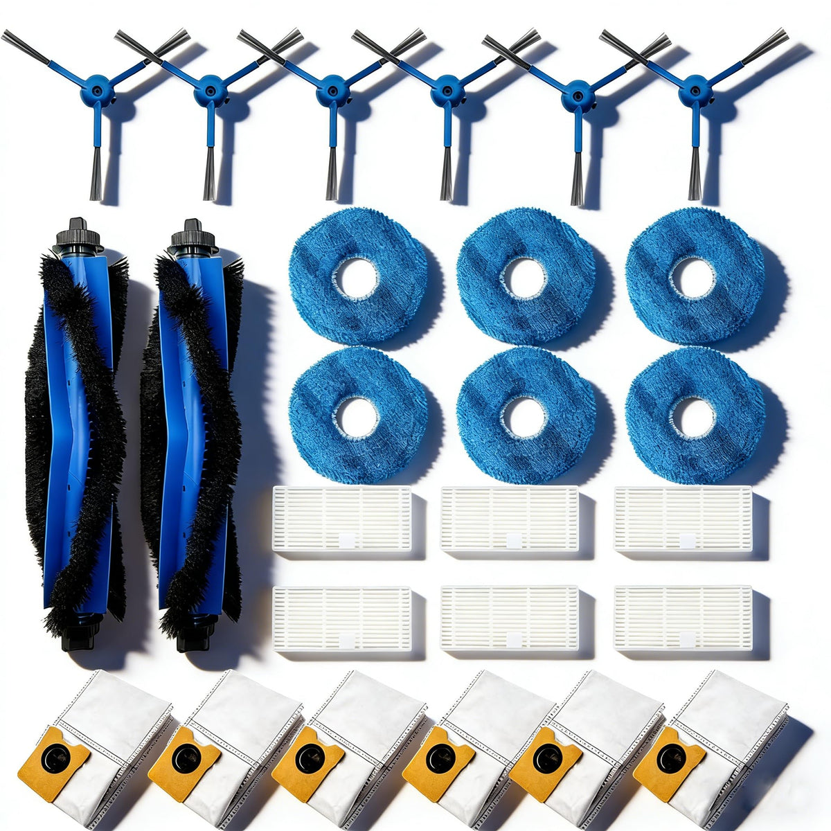 JoyBros Omni S1 Pro main brush for thorough dust pickup and improved suction