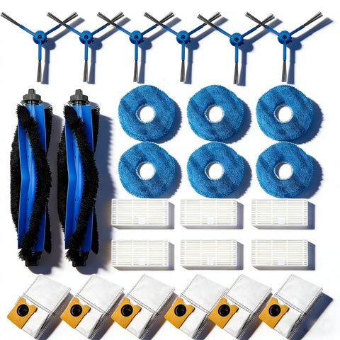 JoyBros Omni S1 Pro main brush for thorough dust pickup and improved suction