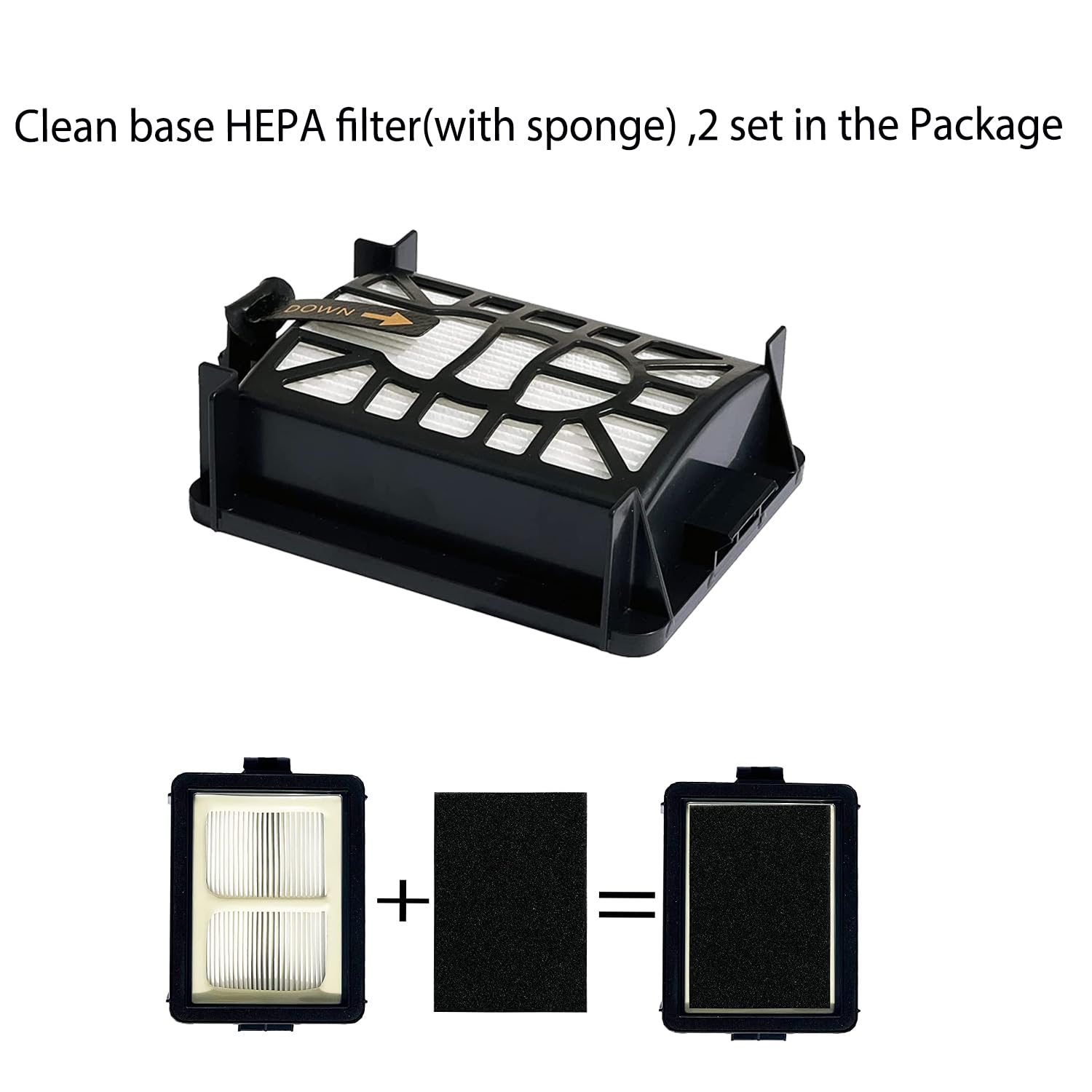 JoyBros primary filters trap fine particles for sustained cleaning power
