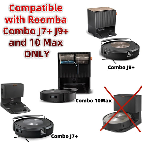JoyBros Roomba Combo mop pad B shows machine washable design for reuse