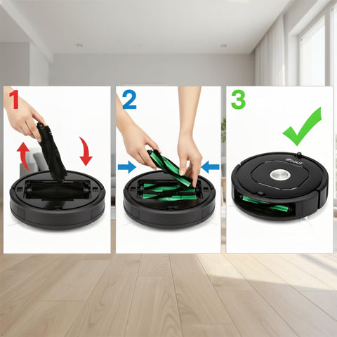 JoyBros Roomba setup-friendly kit enables fast tool-free installation.