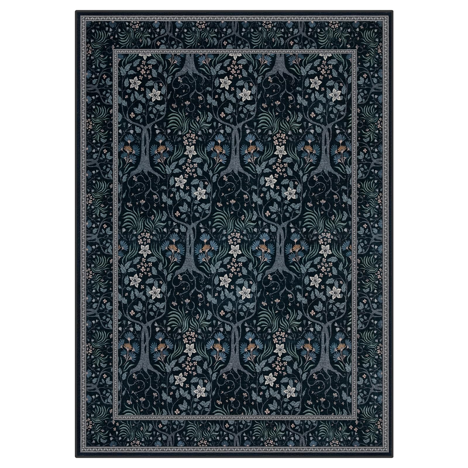 Joydeco versatile rug for bedrooms, living rooms, dorms; great gift.