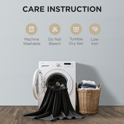 Joydeco easy-hang design arrives ready to drape for instant use