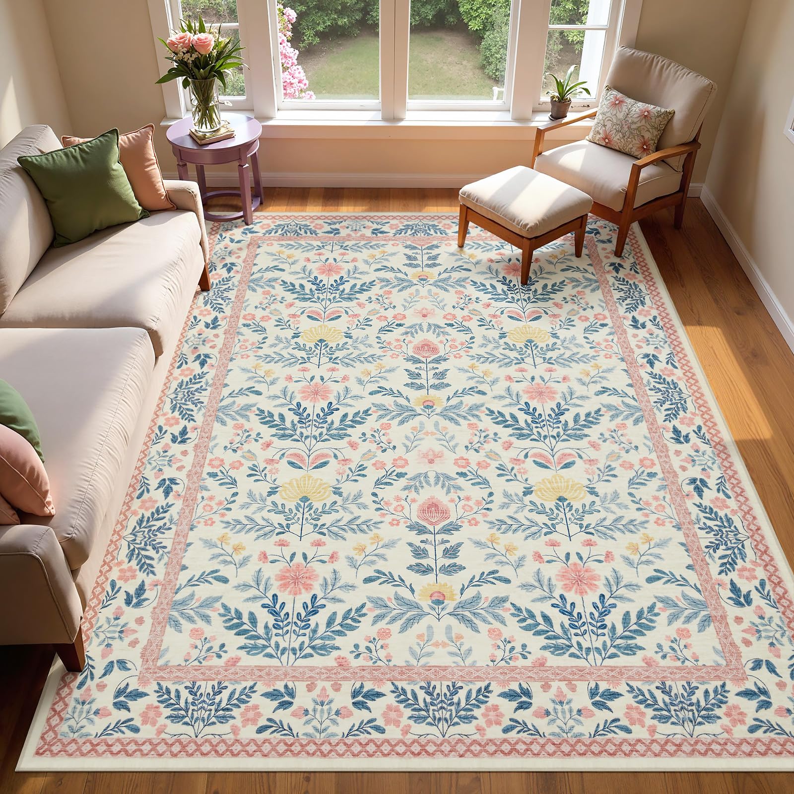 Joydeco foldable rug design makes storage easy.