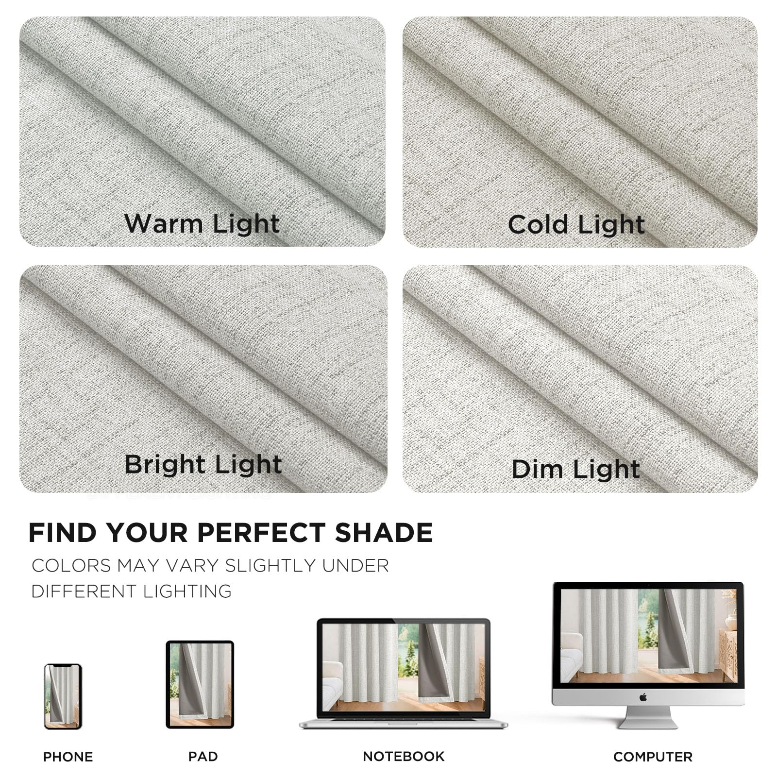 Joydeco machine-washable drapes simplify weekly cleaning