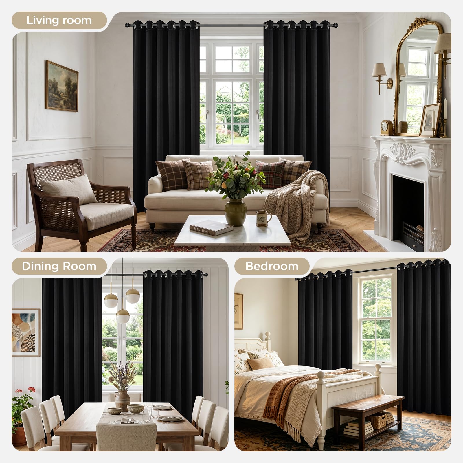Joydeco noise-reduction close-up highlights calmer daytime and evening spaces