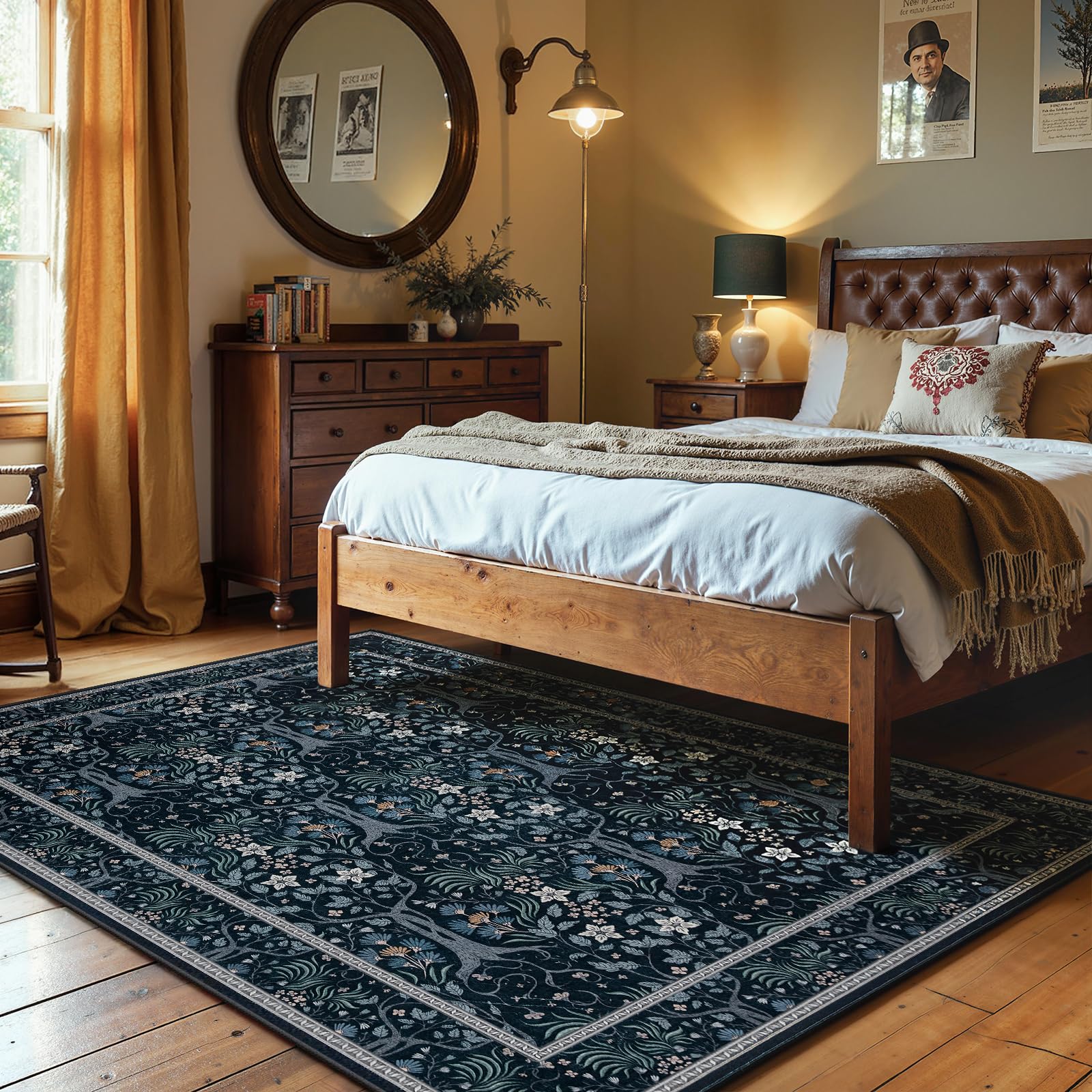 Joydeco soft low-pile comfort underfoot for feet and pets.