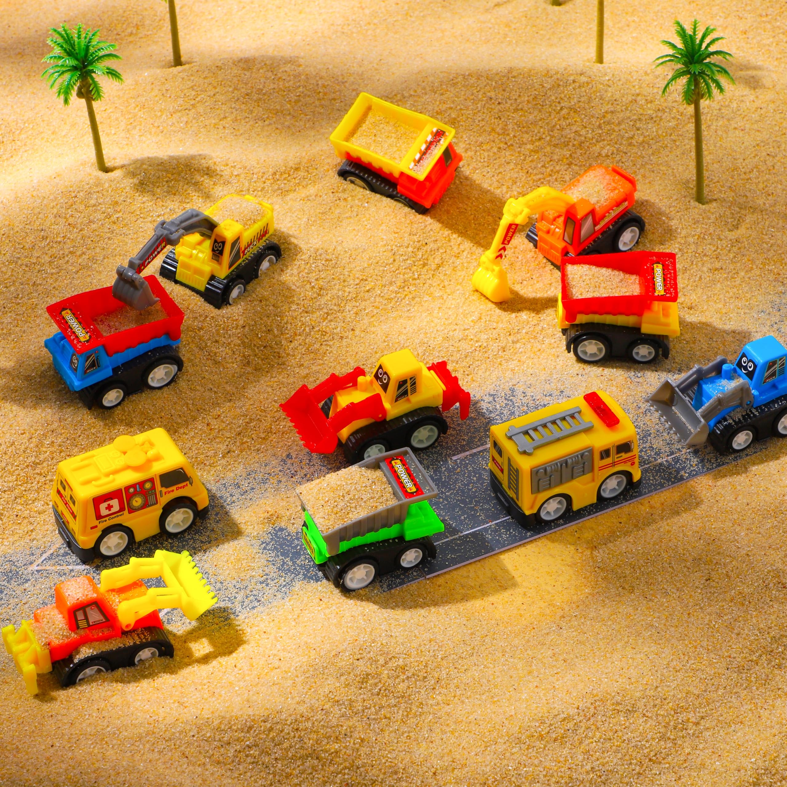 JOYIN classroom prizes pack brings quick rewards with tiny pull-back vehicles.