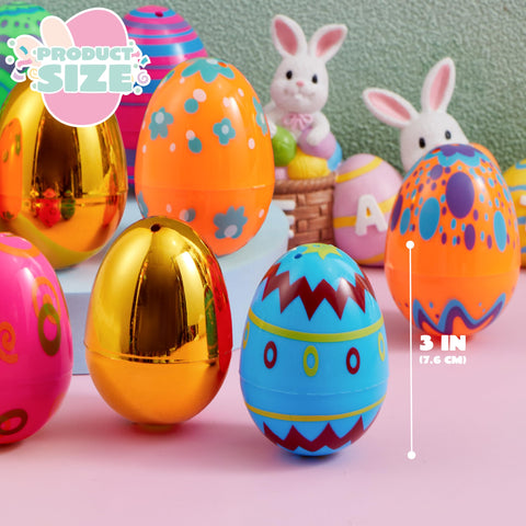 JOYIN Easter basket stuffer eggs ideal for parties and classroom rewards