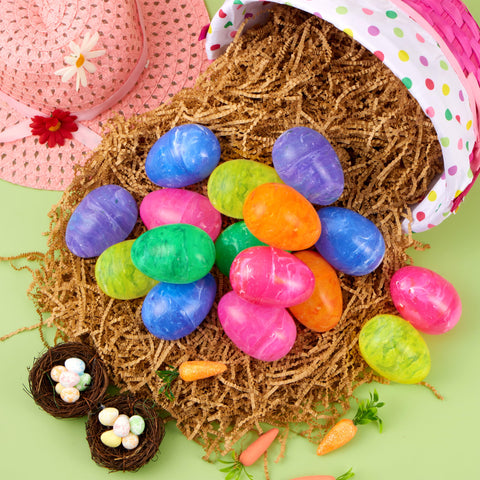 JOYIN iridescent Easter egg safe and non-toxic, suitable for kids' activities.