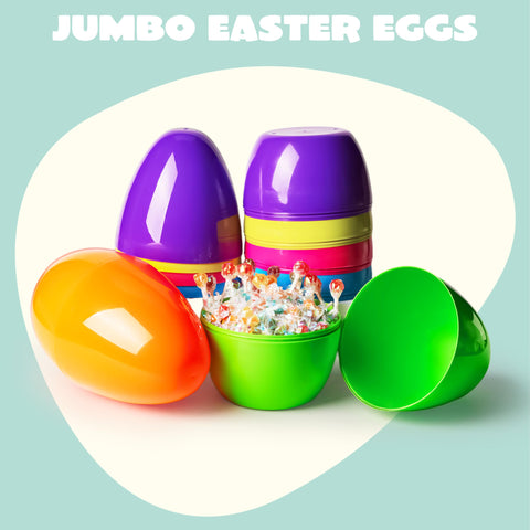 JOYIN orange twist-top Easter egg ready for filling surprises and treasure hunts