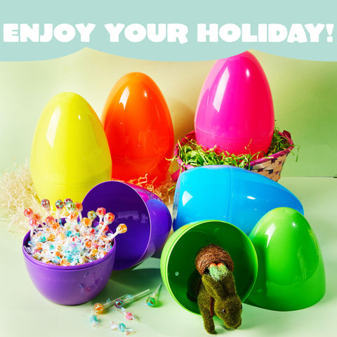 JOYIN pink Easter egg easy-to-use fillable egg for quick prize surprises