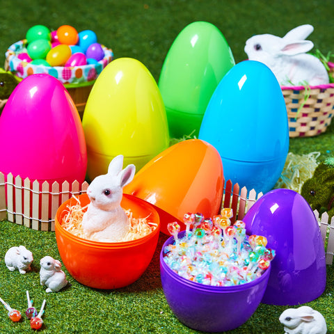 JOYIN purple Easter egg sturdy and non-toxic, safe for kids' hunts