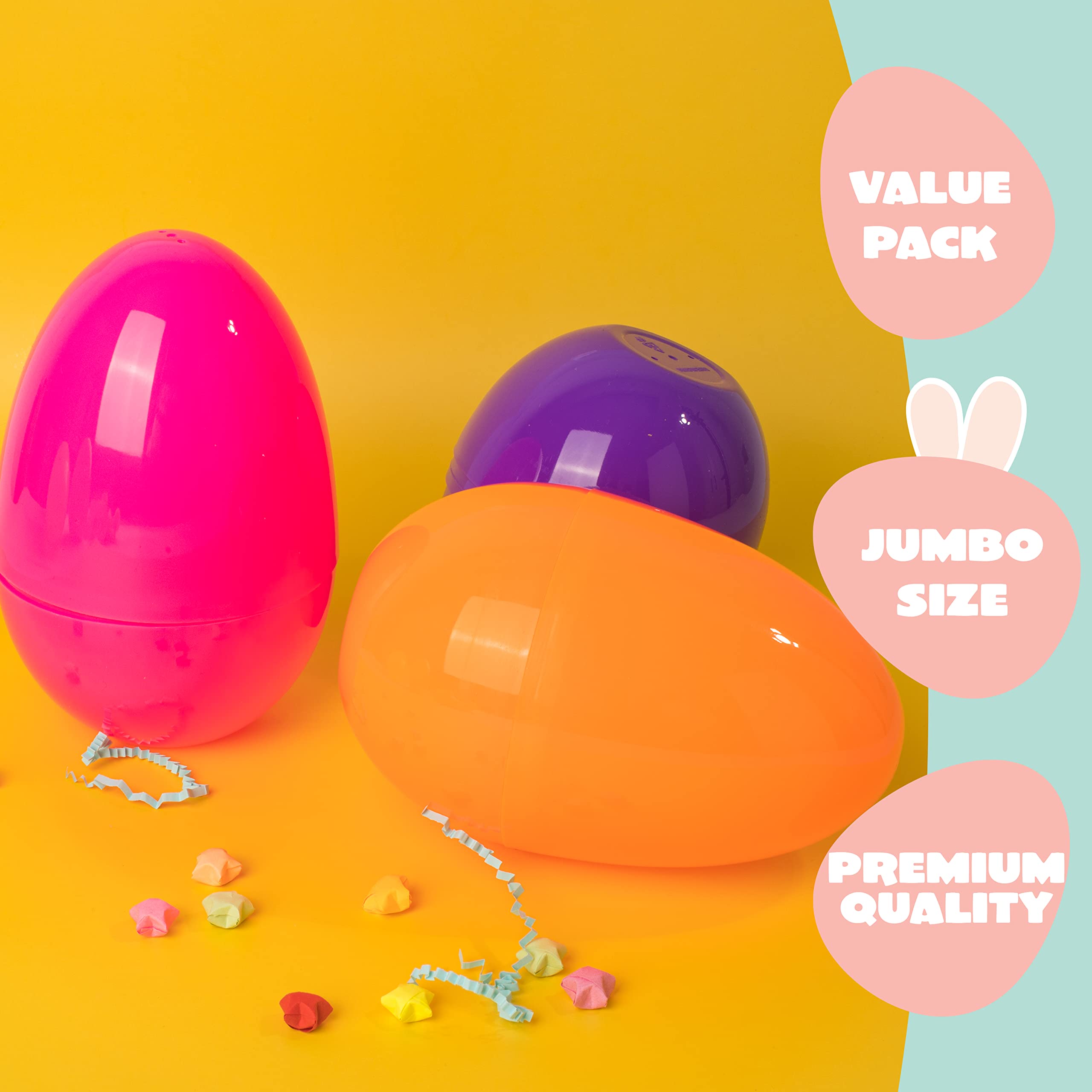 JOYIN 7-inch jumbo green Easter egg for classroom rewards and prizes