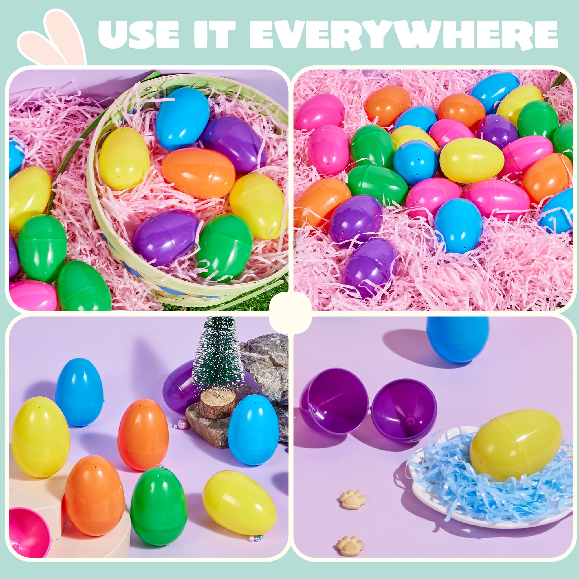 JOYIN bulk 150-piece pack for large egg hunts and parties.