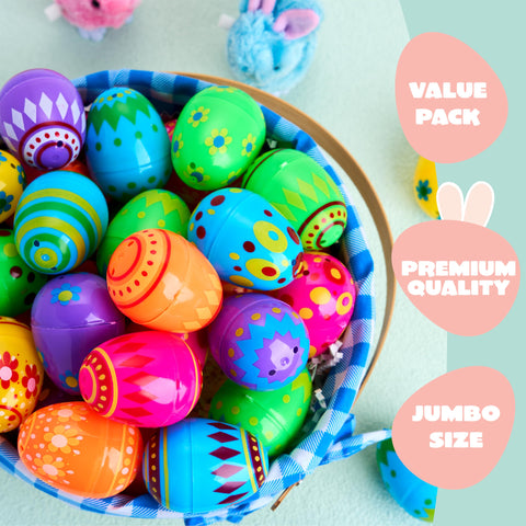 JOYIN green printed Easter eggs stand out during classroom hunts