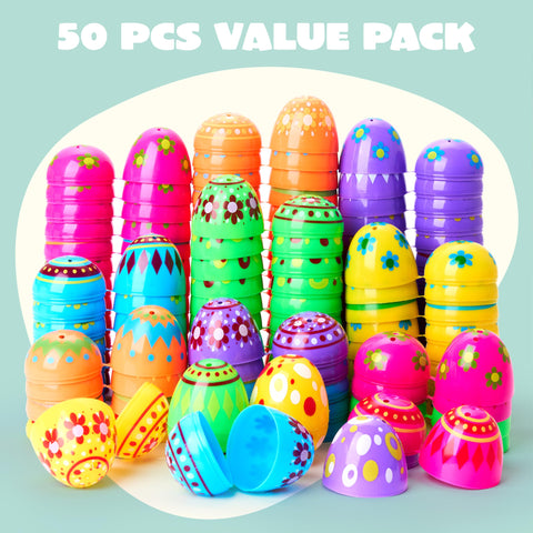 JOYIN yellow printed Easter eggs add bright cheer to baskets