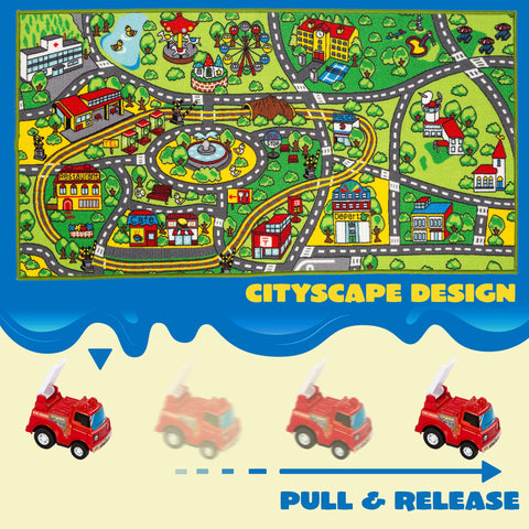 JOYIN Garbage Truck pull-back vehicle introduces recycling-themed role-play