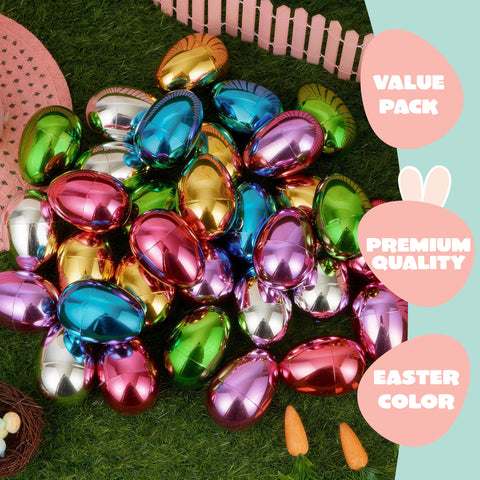 JOYIN sturdy fillable eggs for year-round celebrations and games.