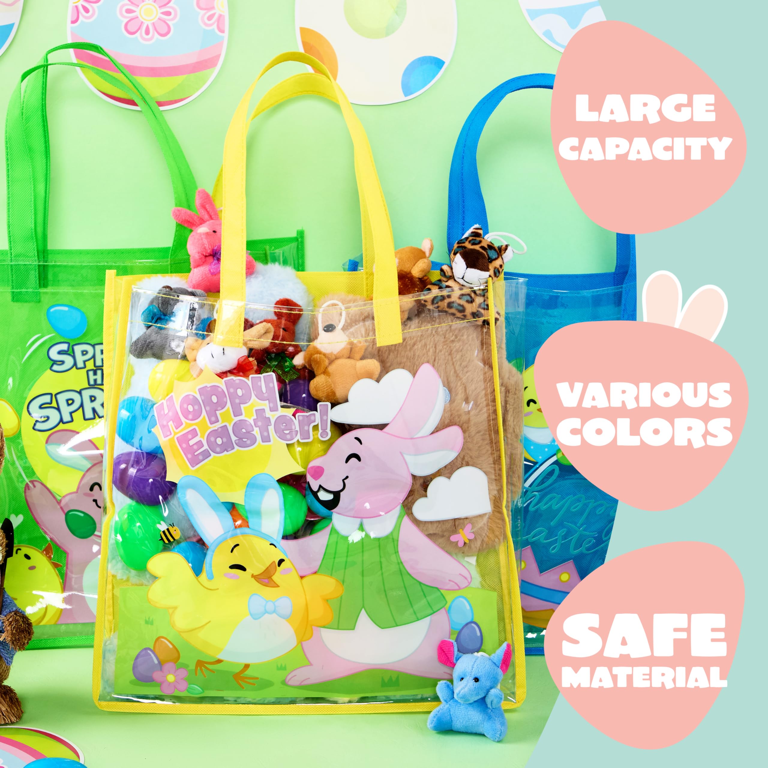 JOYIN nonwoven Easter tote material offering lightweight durability